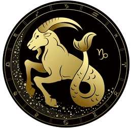 Capricorn-zodiac-sign-golden-circle